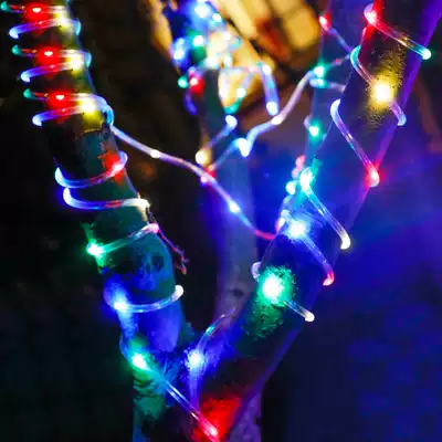 Solar outdoor light waterproof lantern balcony attic terrace light with garden courtyard arrangement tree light decorative light string