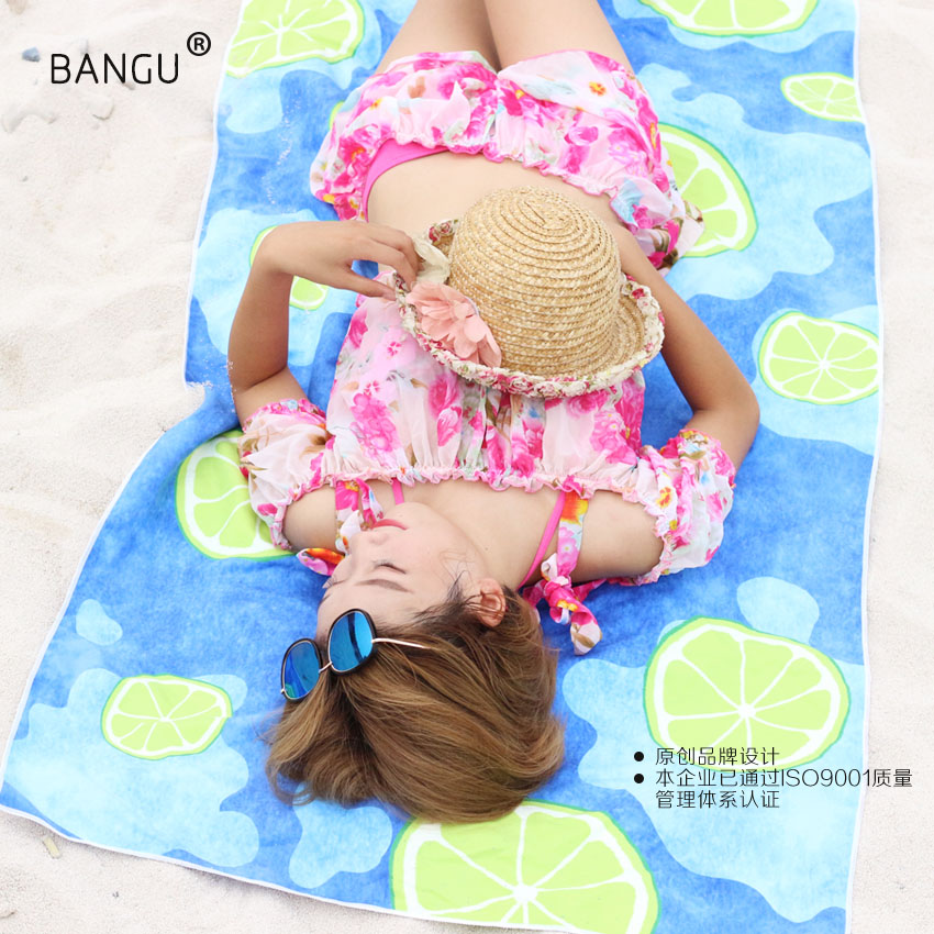 Water-absorbent quick-drying quick-drying bath towel swimming towel towel beach towel sports towel travel hot spring blanket blanket light and portable