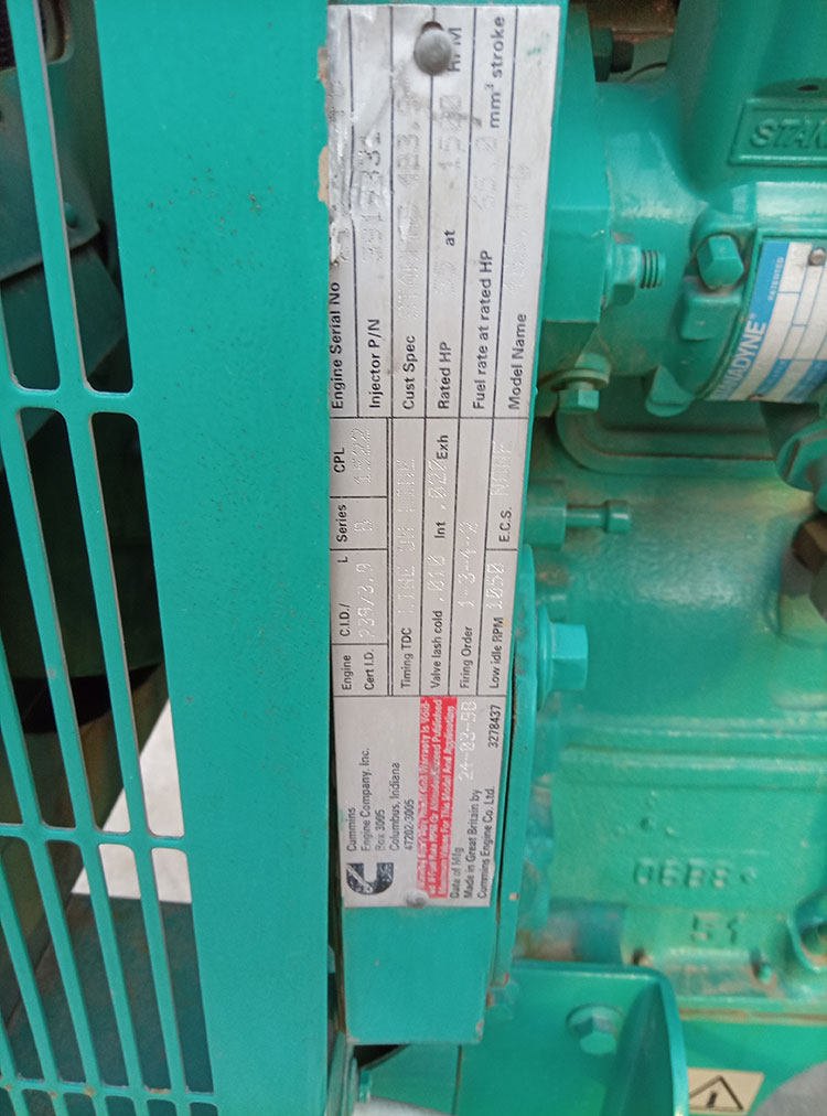 柴油发电机组30千瓦康明斯美康别墅备用