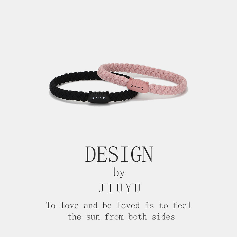 Cat Hair Ties, Couple Hair Ties, Small Elastic Bands for Boyfriend, Hair Ties for Women, Small Animal Hair Accessories, Braided Rope, Wristbands, Hair Ties Cat Hair Ties, Couple Hair Ties, Small Elastic Bands for Boyfriend, Hair Ties for Women, Small Animal Hair Accessories, Braided Rope, Wristbands, Hair Ties