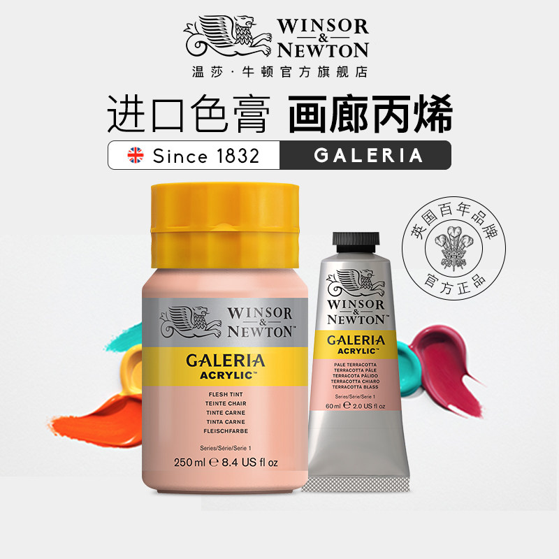 Galeria Windsor Newton Gallery acrylic DIY hand-painted nail fabric wall paint paint 60ml 500ml
