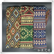 Tibetan tassel ear flower belt Tibetan clothing Tibetan clothing Tibetan robe belt men and women Universal Nepalese style