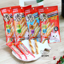 Inabao Twist Cat Strip Yinabao Tuna Grilled Tuna Grilled Chicken Breast Fish Flesh Cat Snacks