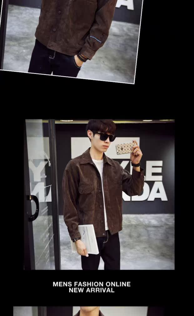 Mùa thu áo khoác nam mới áo khoác nam denim phiên bản Hàn Quốc của đồng phục bóng chày nhung tự trồng xu hướng đẹp trai trên quần áo áo khoác bomber nam cao cấp