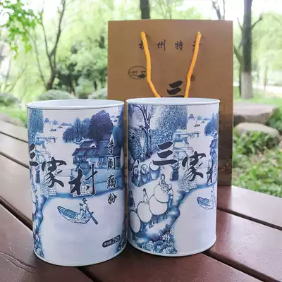 Sanjia Village 250gX2 hand-cut pure lotus root powder Hangzhou specialty West Lake lotus root powder replacement food hand-cut lotus root powder canned