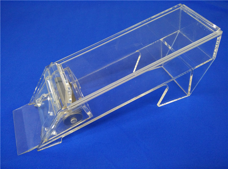 Baccarat full transparent dealer Baccarat Dragon Tiger Thickened Transparent 8 Decks can be customized serving boot dispenser