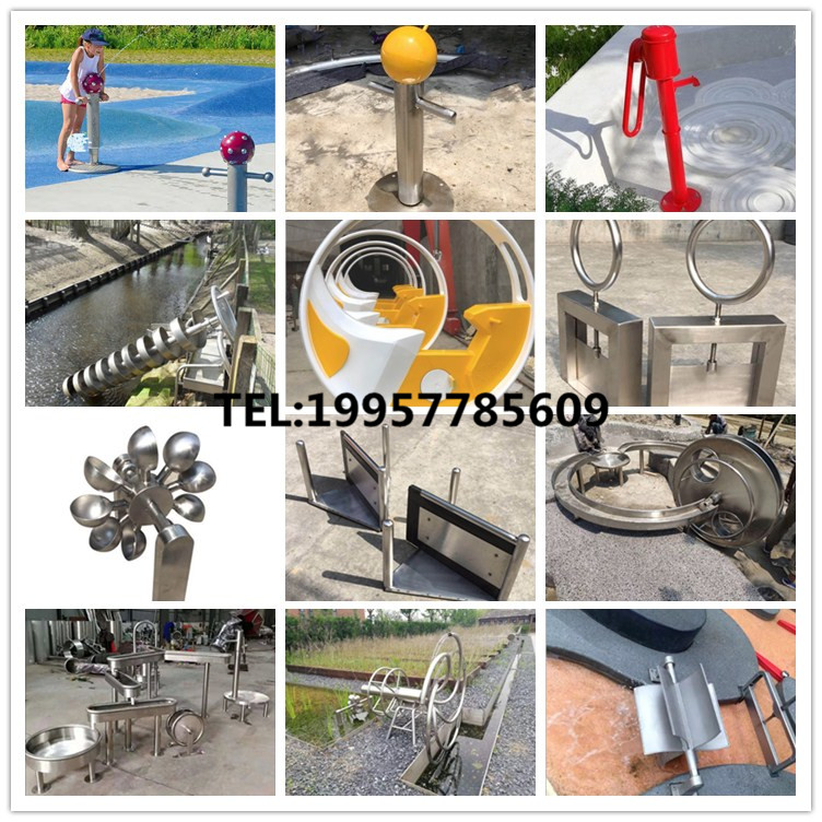 Outdoor Archimedes press water fetcher children stainless steel tread water water equipment Water dampers pressed water spray guns-Taobao