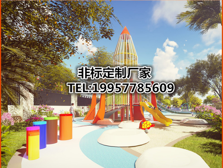 Outdoor large children expand climbing amusement facilities theme parent - child farm park design custom
