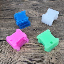 Plastic tool diy translucent matte color cross-stitch coil shaft winding board finishing line card winding board