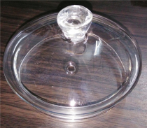 Zunyou automatic handle put the water on the bottom of the glass lid Water on the bottom of the transparent lid Glass pot lid pot accessories