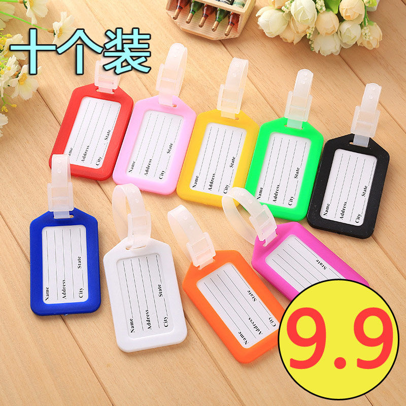 Overseas luggage Suitcase Suitcase suitcase Creative listing Hanging Tag Tag for travel abroad Stocked Goods