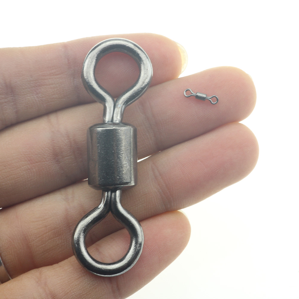 Extra large eight-character ring oversized American-style swivel fishing 8-character ring sea fishing boat fishing large object connection ring giant object accessories