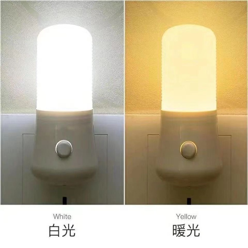 3Wled Energy-Saving Night Light with Switch, Eye Protection, Bedroom Bedside, Breastfeeding, Sleep Light, Corridor Night Light