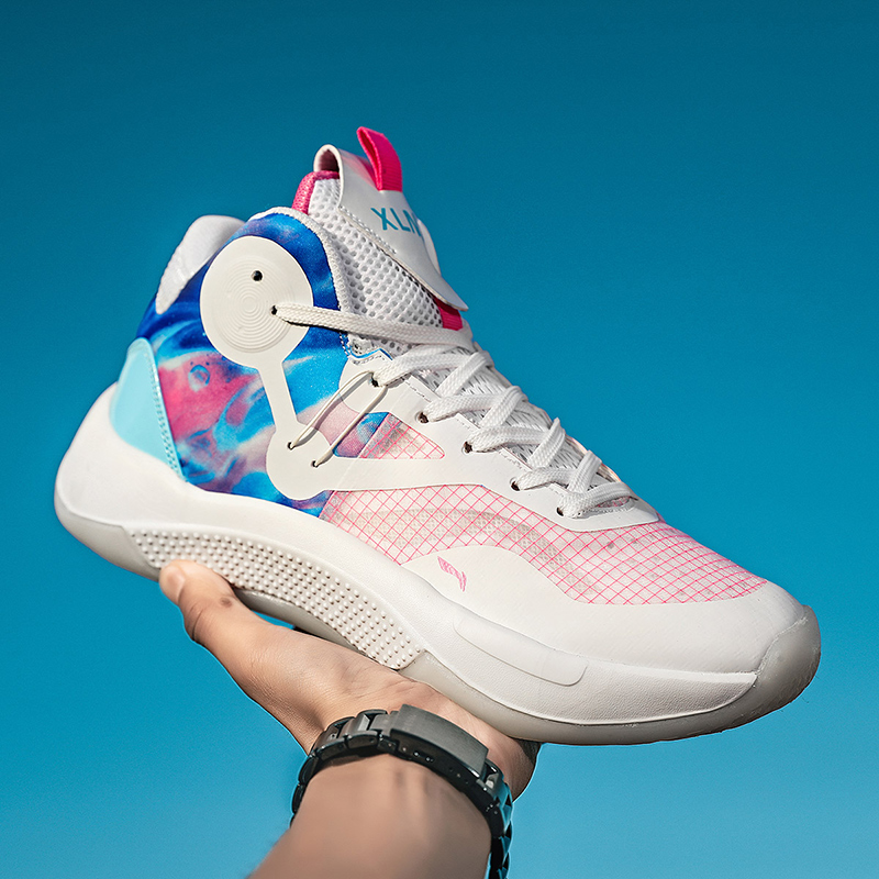 Soundspeed 9 Ice Cream Full City 7 Basketball Shoes Man's Men's Handsome 15 Cherry Blossom Pink Child Wade's Real-war Cosby