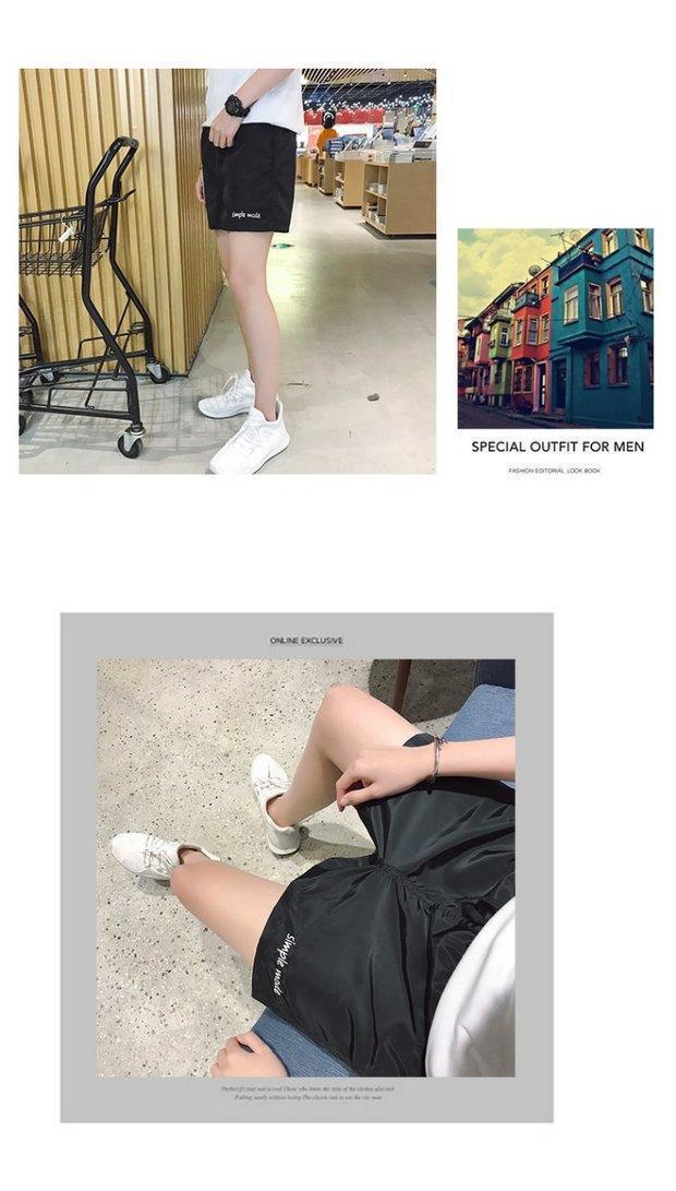 Quần short ngày hè quần đùi nam quần thể thao giản dị chạy thể dục quần ba quần nhanh khô quần sooc