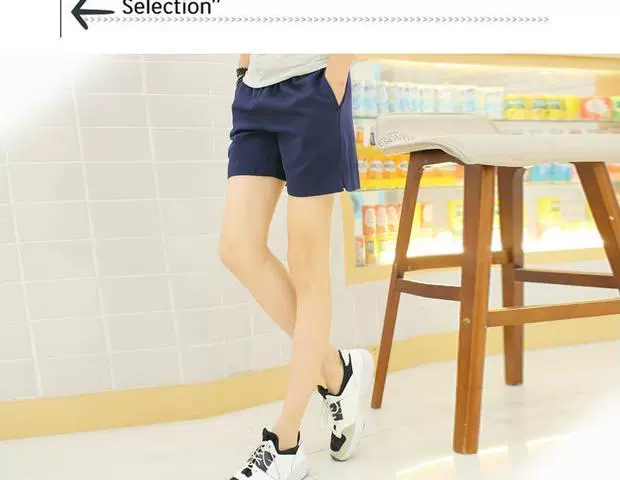 Mùa hè lỏng lẻo chàng trai giản dị quần short quần bò cạp nam đất xã hội ba điểm 4 điểm quần nhanh khô 3 bốn quần quần ngắn
