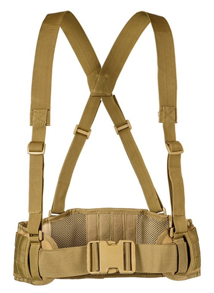 molle tactical waist seal military fan multipurpose outside belt wearing a Y-pocket ultra-wide belt tactical belt for men's outer belt