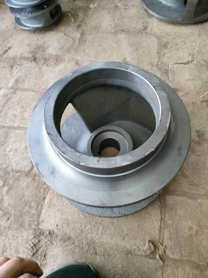 WQ-18.5-22kw污水泵叶轮40/45轴6/8寸无堵塞污排污泵水轮水泵配件