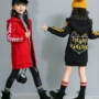 Áo khoác bé gái mùa thu đông 2018 mới 8 chiếc áo len bé gái to màu ngoại ngoại dày Quần áo bé gái 12 tuổi thủy triều 13-15 áo quần trẻ em