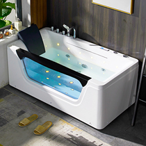  Bathtub household adult intelligent constant temperature heating massage symphony bubble fun high-end new bath waterfall bathtub