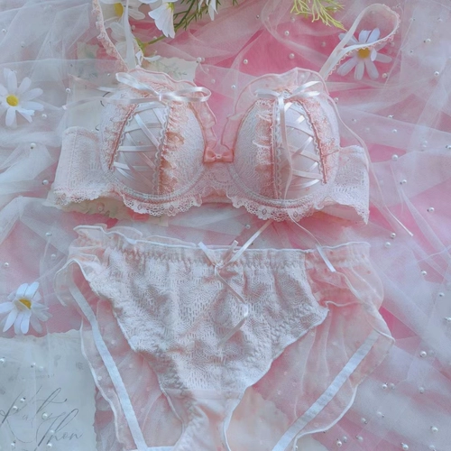 Японский сексуальный бюстгальтер без косточек, нижнее белье, поддерживающий бюстгальтер пуш-ап, комфортный комплект