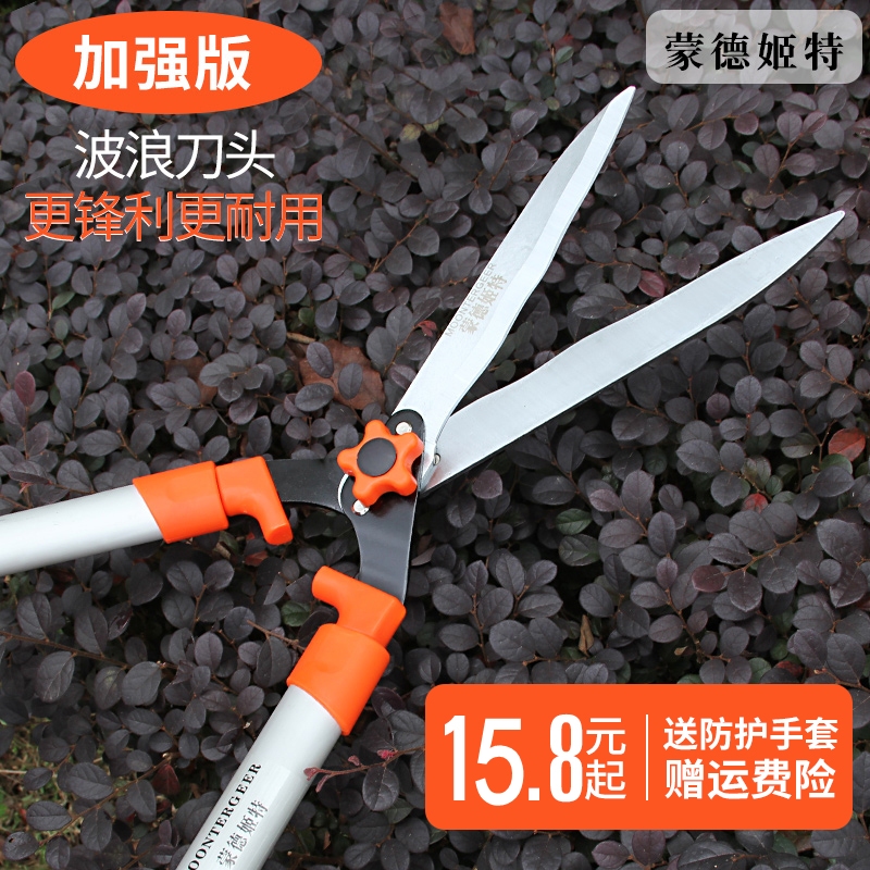 Flower Shears Gardening Scissors Hedge Shears Tools Lawn Trimming Pruning Shears Flowers and Grass Branches Shears Thick Branches Garden Scissors
