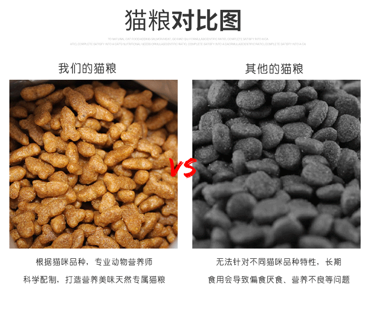 【宠之初】加菲猫专用猫粮鱼籽成幼3斤