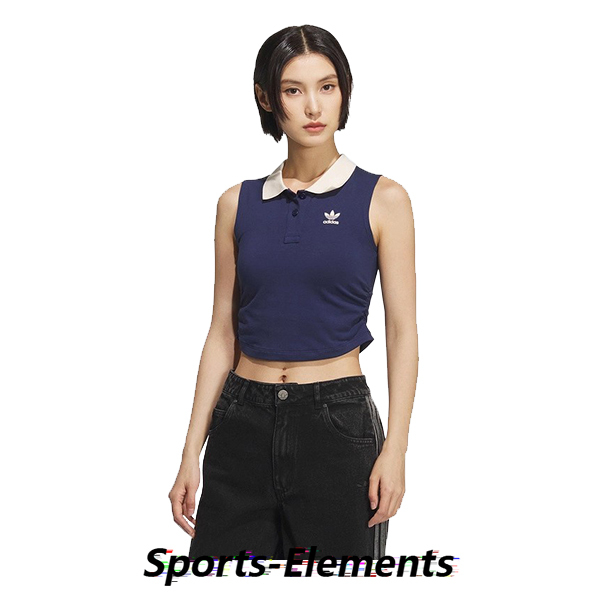 Adidas Adidas Trefoil Women's Sports Casual Short Sleeveless T-Shirt Vest Ke3893 Ke3894