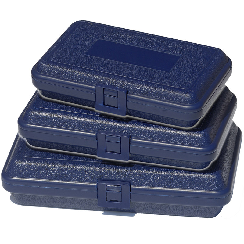 PE Plastic Flat Box Rectangular Blow Molding Small Box Industrial Product Packaging Box Five Gold Tools Instrument Box Gun Box