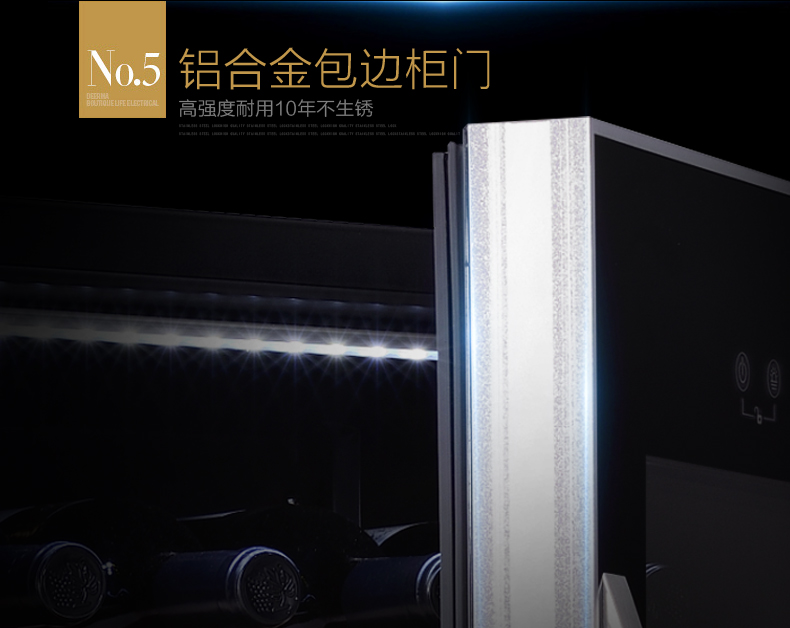 tủ đựng rượu vang mini JAJN / Jiajun 33 rượu vang nhiệt độ không đổi làm mát rượu vang Đồ uống gia đình tủ trưng bày rượu tủ lạnh - Tủ rượu vang tủ rượu bằng sắt