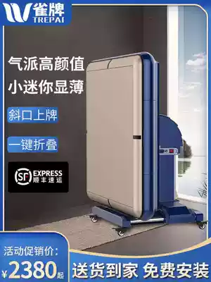 Bird double drive 2021 new mini roller coaster mahjong machine automatic home dining table dual-purpose electric folding