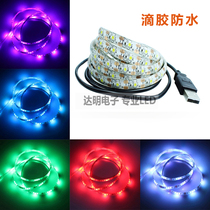 LED light with 5V 3528 3528 5V lamp with led light strip clothing model outdoor adventure light with USB connector