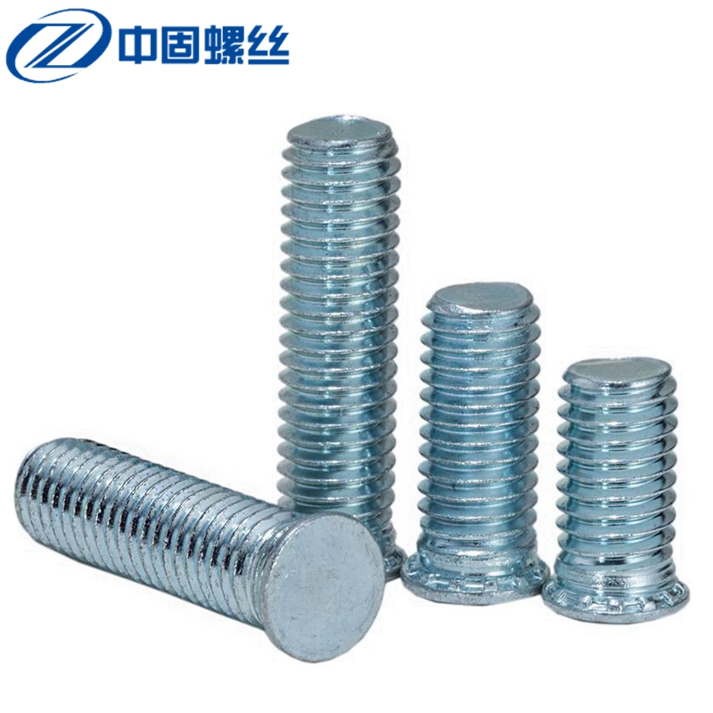 Environmental carbon steel galvanized riveting screw m3 m4 m6 m8 pressure riveting screw