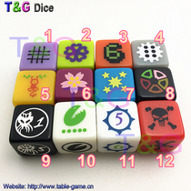 Design customized product payment link board game accessories dice custom made dice made