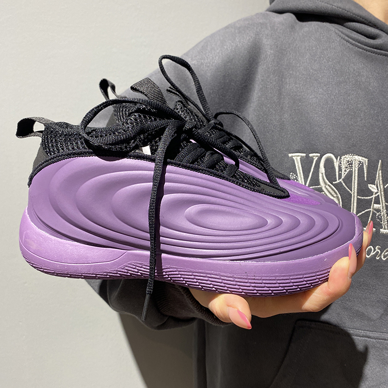 Youth Wear-Resistant Non-Slip Low-Top Practical Basketball Shoes for Men and Women, Retro Cushioning, Rebounding, Breathable Casual Sports Shoes, Trendy