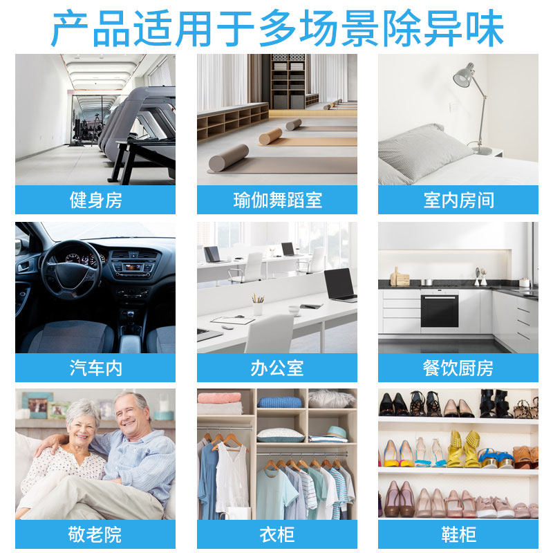 Rubber Deodorizer for Gym Floor Rubber Flooring, Deodorizer for Pvc Plastic Running Tracks, Odor Eliminator