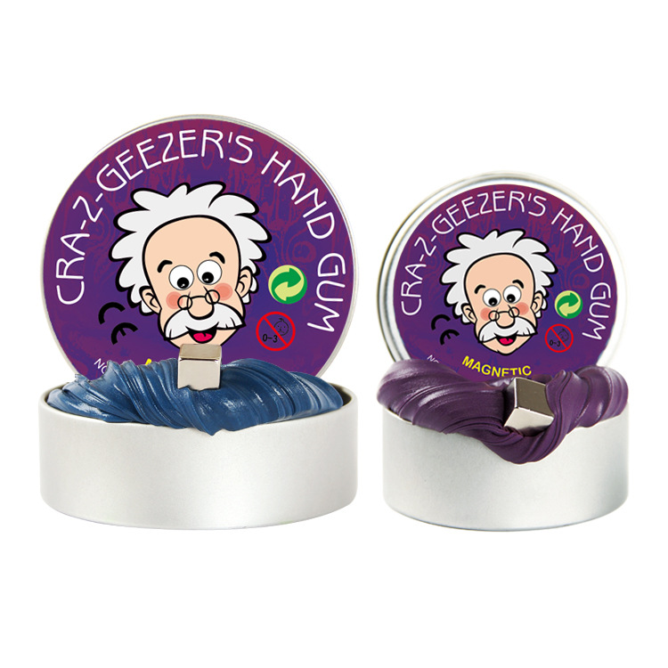 European and American exploits magnetic rubber mud sandy type clay magnetic bounce silicon mud engulfed magnet mud Puzzle Toys-Taobao