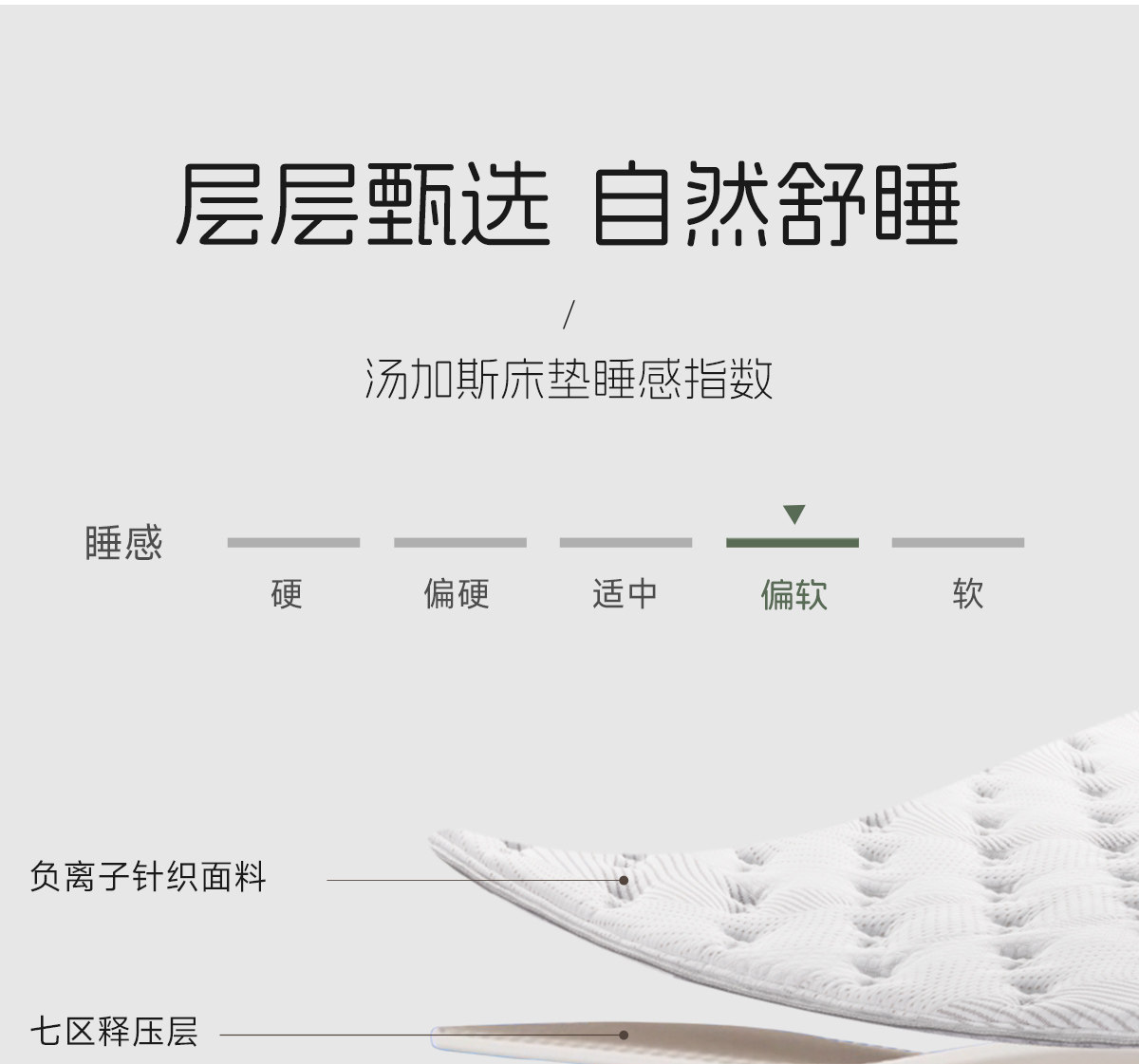 Тюфяк пены памяти serta/舒达 汤加斯 记忆棉床垫偏软左右旋独立袋席梦思床垫家用