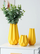 Light luxury Nordic Creative Home Ceramic Vase Fittings Living Room Seasonal Tea Several Flower Decoration Hydro Flower