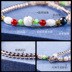 Mùa hè ngọc bích 2019 mới retro phong cách dân tộc pha lê gợi cảm hoang dã đơn giản chân nữ trang sức cửa hàng phụ kiện Vòng chân