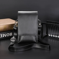 Черная 8-пакетная маленькая флип-сумка, расческа, P020B