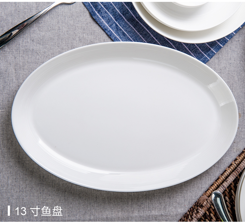 "According to the tangshan ipads porcelain tableware suit dishes home dishes suit Chinese style white contracted creative ceramics