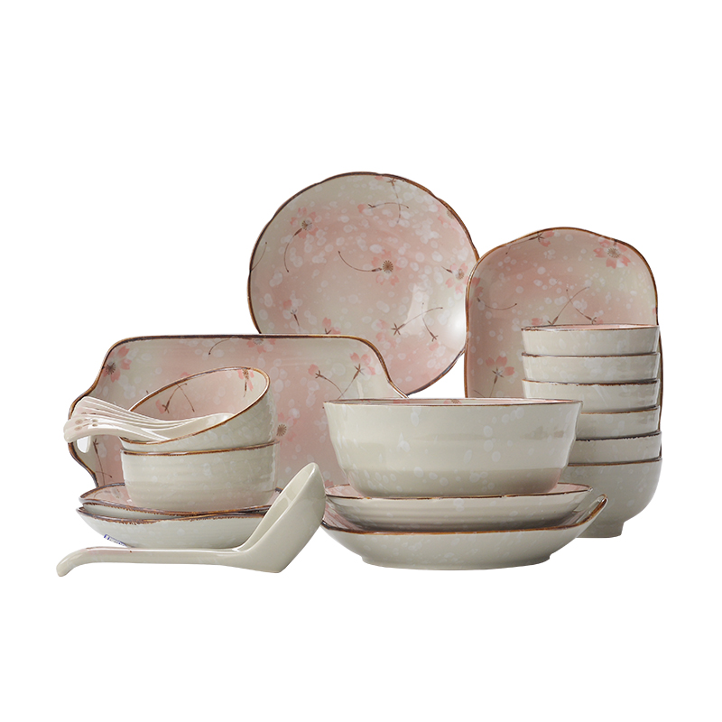 Japanese dishes household ceramics tableware 0 ins to use of a single set of the creative move of eating soup bowl