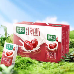 豆本豆唯甄红枣豆奶250ml*24盒