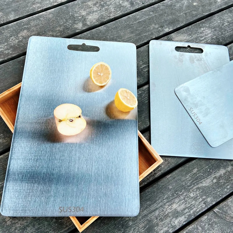 German-L-person identical plant full steel forging can be used with a lifetime stainless steel cutting board 304 chopping block