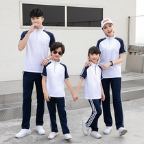 Table Tennis Suit Suit for men and women Speed Dry Children Table Tennis Suit Short Sleeve Long Pants Parent-child Sportswear play in summer