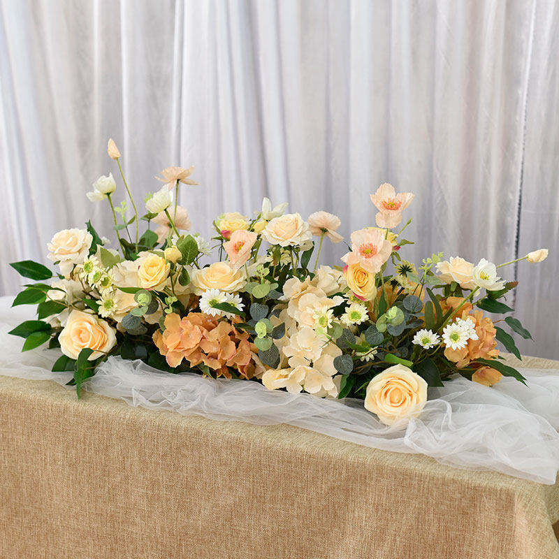 New hotel table flower wedding simulation flower art KTV bar meeting living room check-in table table decoration decoration