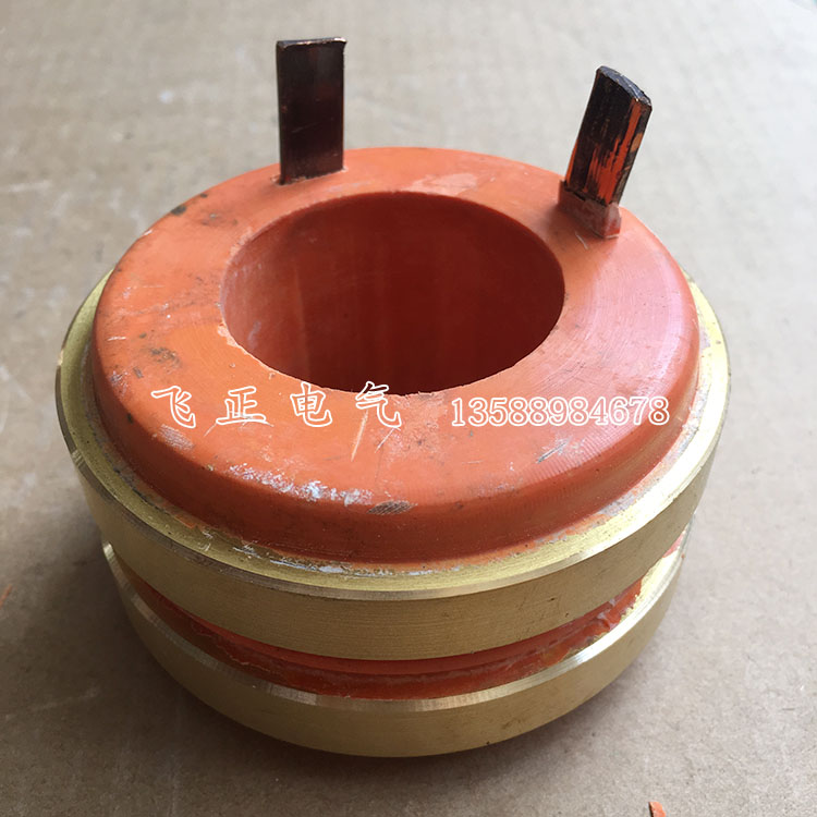 2-way two-ring slip ring inner diameter 44 outer diameter 90 height 50 collector ring 2 ring conductive ring motor slip ring assembly