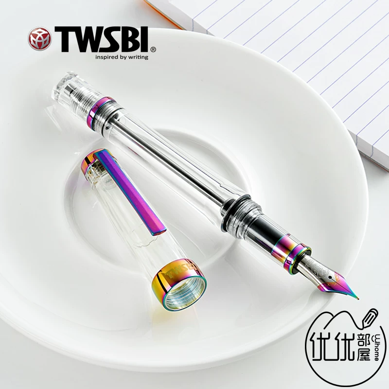 TWSBI Sanwen Hall VAC700 ультра-емкость вакуумного впитывания чернил перо Радуга Покрытие 2020 лимитированное плавное