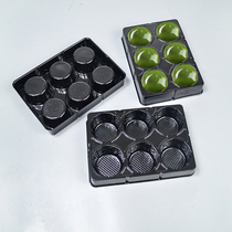 Green Group Packaging Box Disposable Tobox Vertical Rectangular Plastic Case Egg Yolk Crisp Tray Subsnowy Bridesmaid Packaging Box